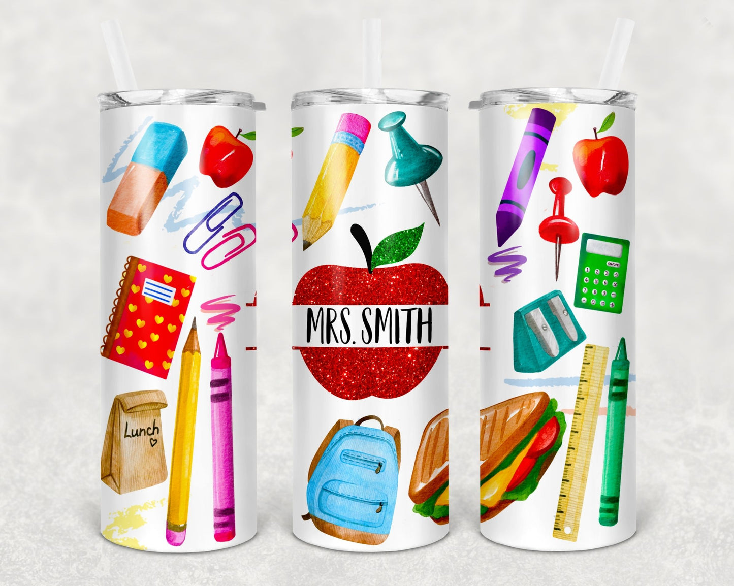 Personalize Teacher Tumbler 20 oz.