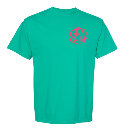 Monogram Long Sleeve Tee Shirt