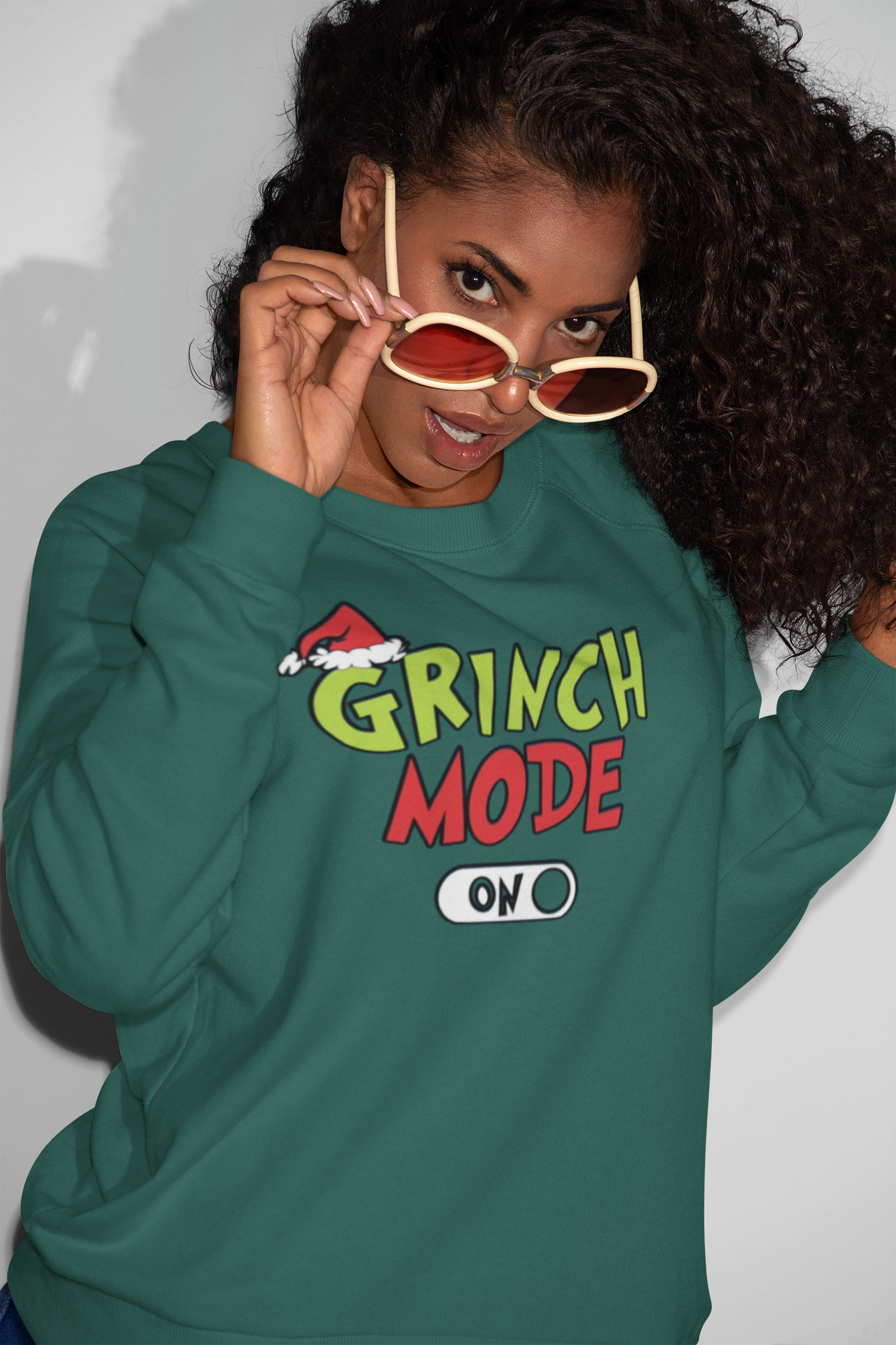 Grinch Mode- Sweatshirt