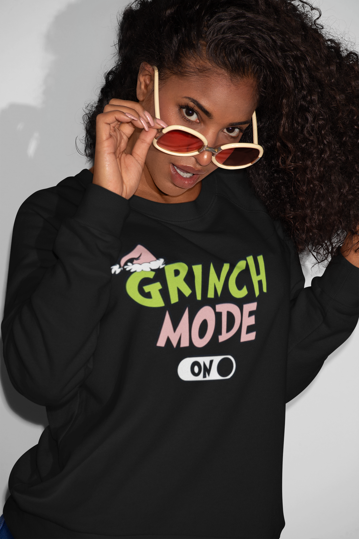 Grinch Mode- Sweatshirt