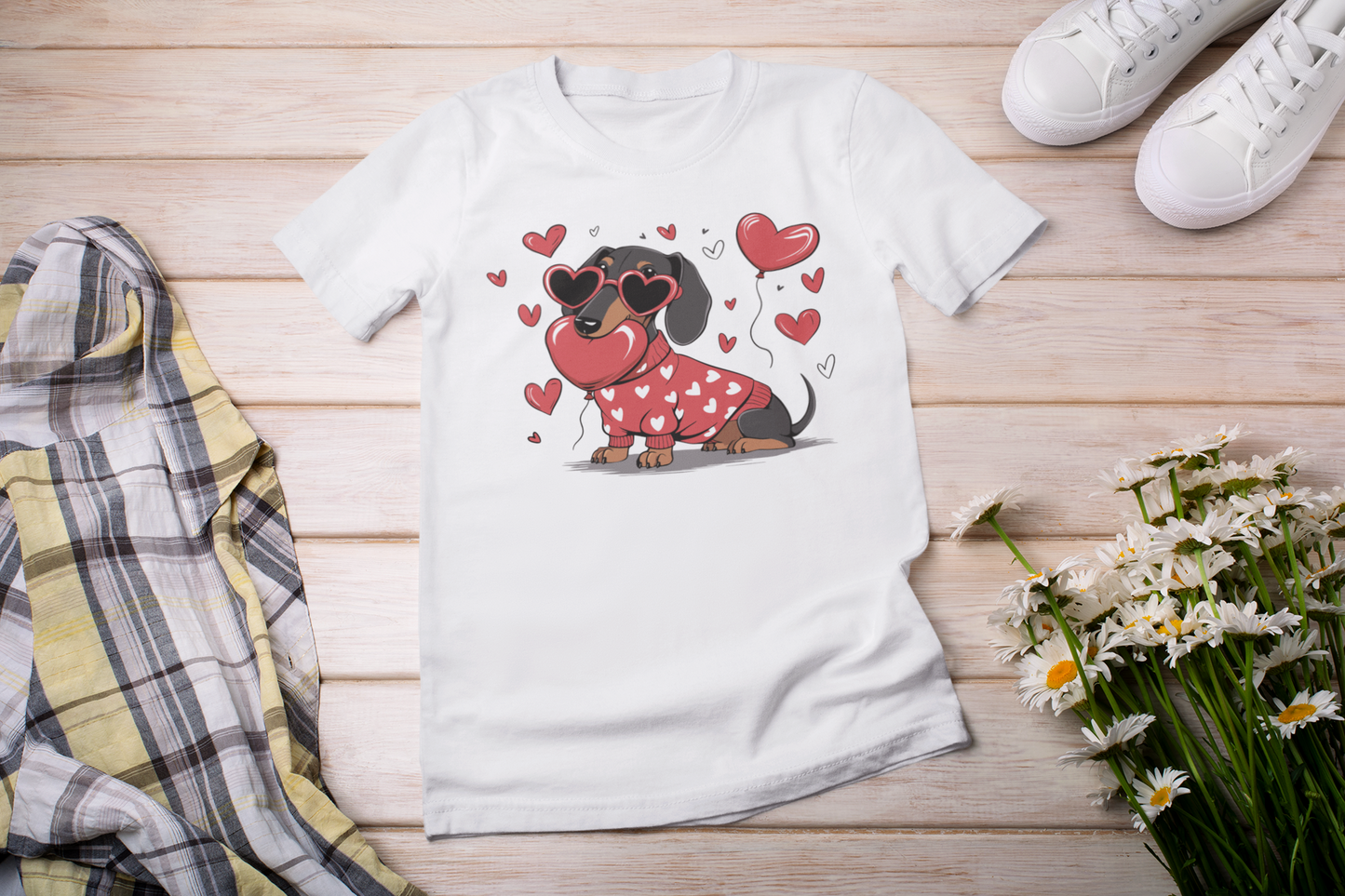 Valentine Weiner Dog